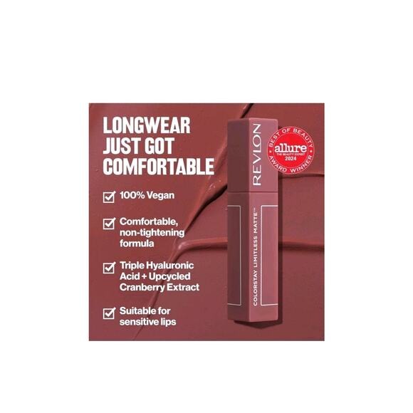 Revlon Colorstay Limitless Matte Lipstick Extra Shot Lot Of 4 - Picture 8 of 9